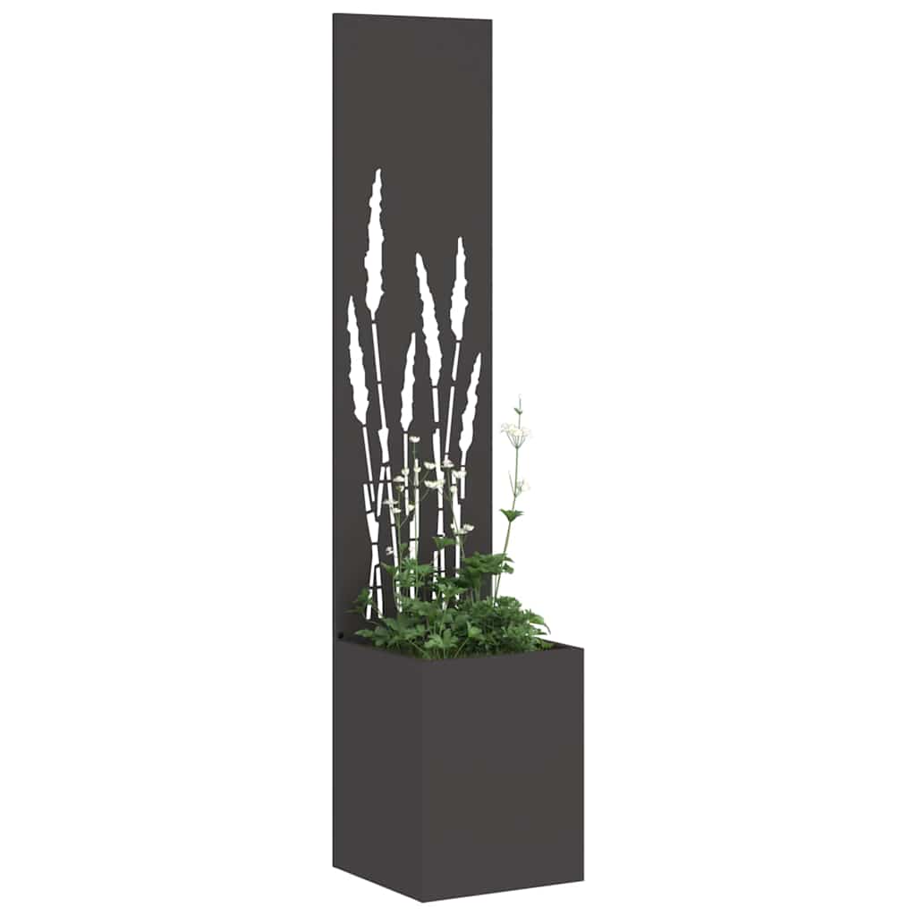 Brise-vue de jardin en toile noir 32 x 32 x 150 cm