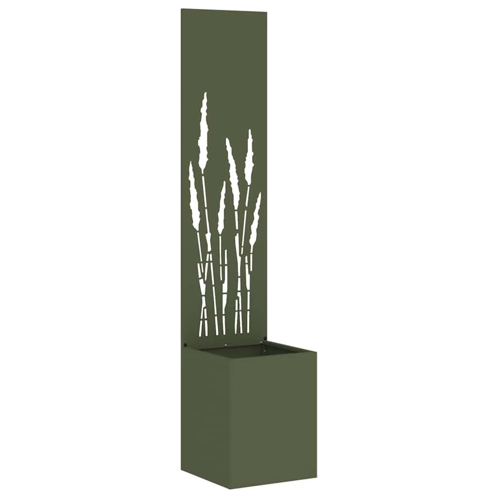 Brise-vue de jardin toile Vert olive 32 x 140 cm