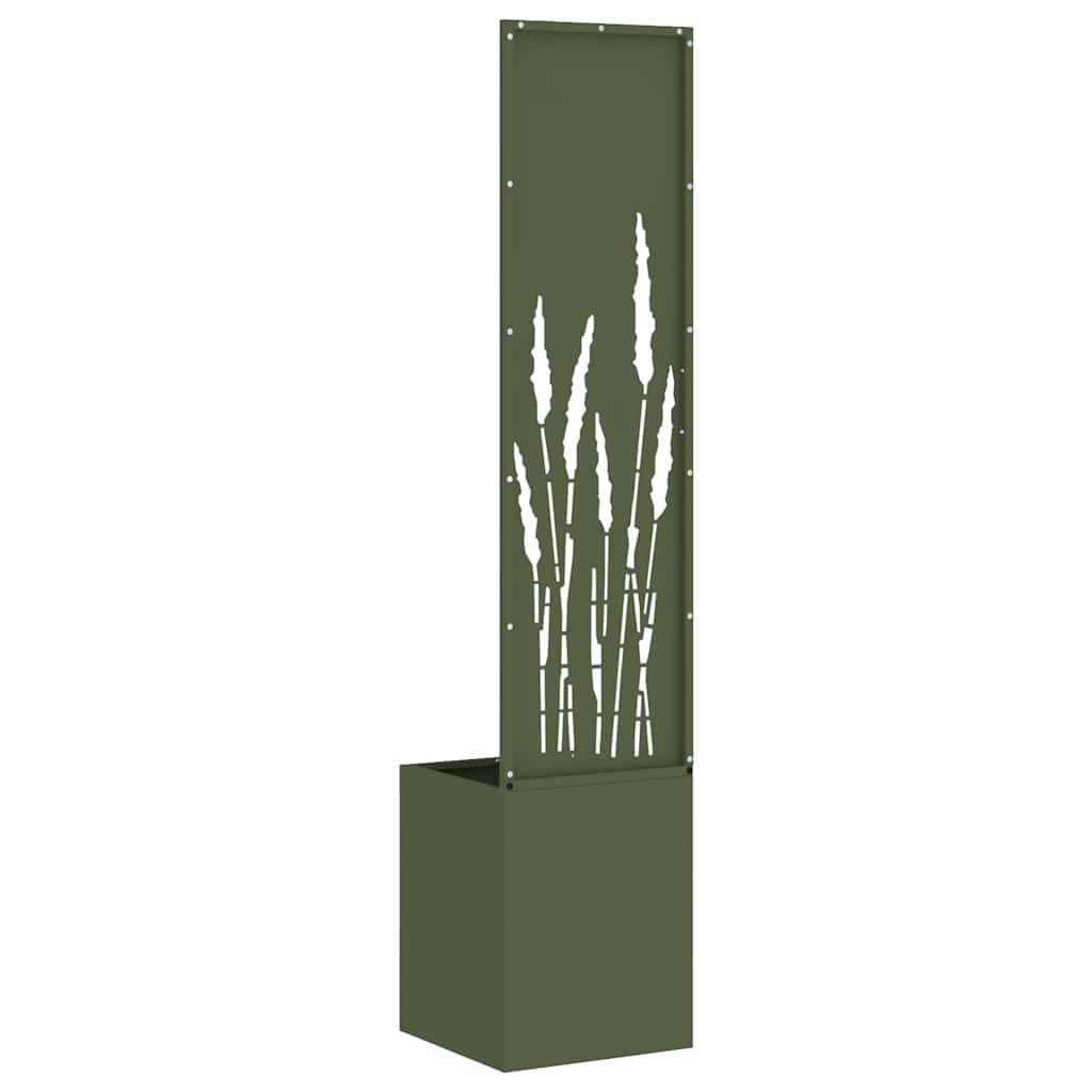 Brise-vue de jardin toile Vert olive 32 x 140 cm