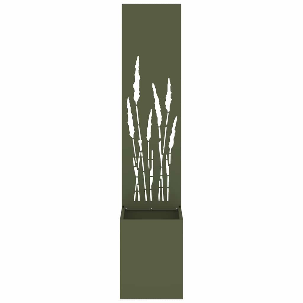 Brise-vue de jardin toile Vert olive 32 x 140 cm