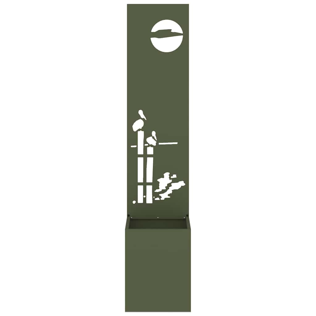 Garden Privacy Screen Olive Green 32 x 140 cm