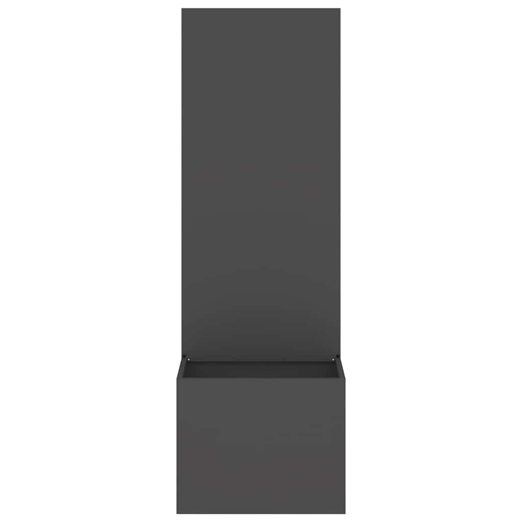 Garten Sichtschutz-Leinwand Schwarz 50 x 140 cm