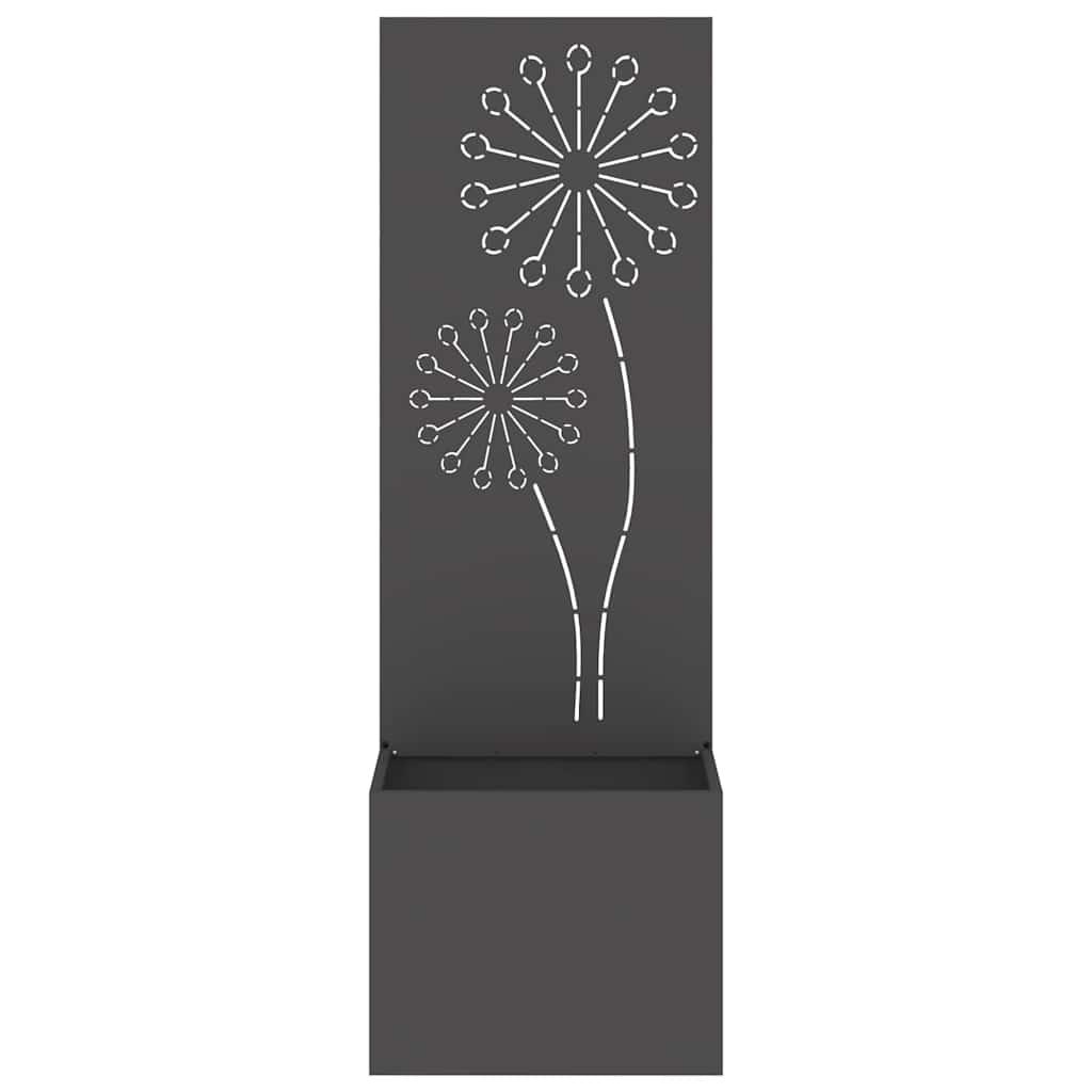 Brise-vue de jardin en toile noir 50 x 140 cm