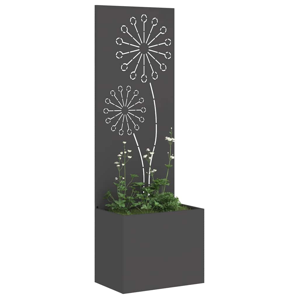 Brise-vue de jardin en toile noir 50 x 140 cm