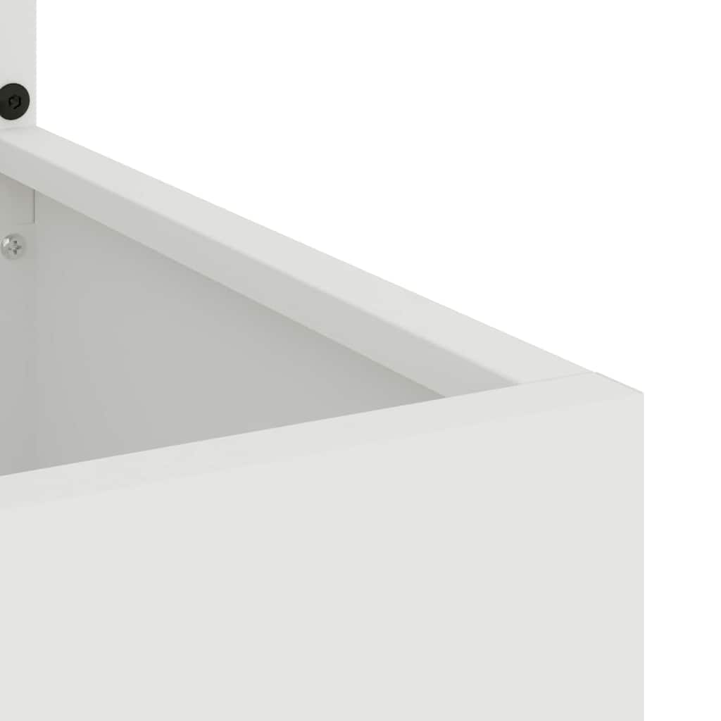Garden Privacy Screen White 50 x 140 cm