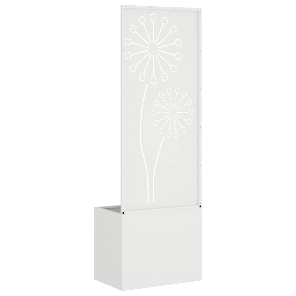 Garden Privacy Screen White 50 x 140 cm