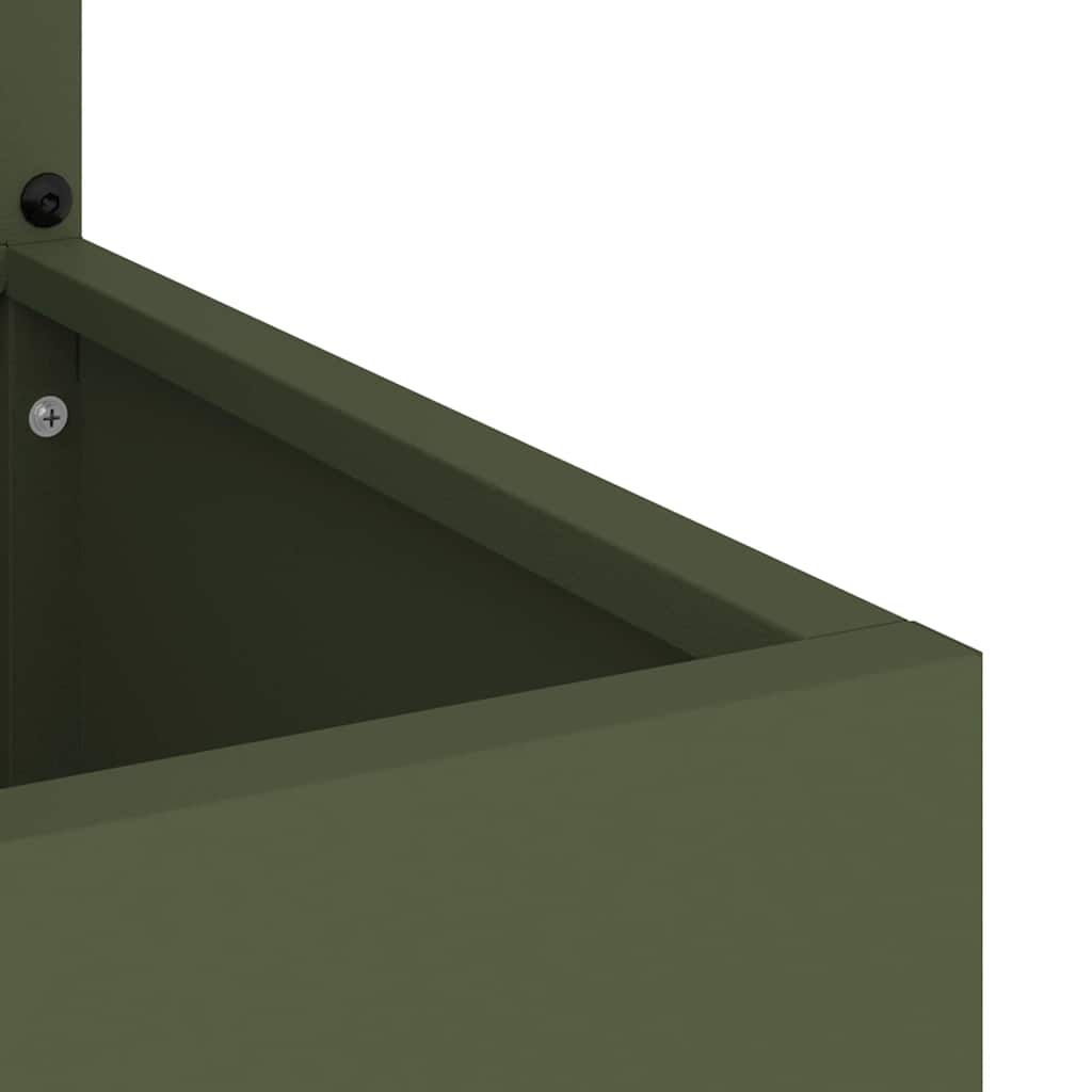 Garden Privacy Screen Olive Green 50 x 140 cm