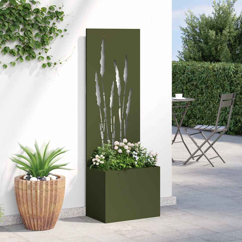 Garden Privacy Screen Olive Green 50 x 140 cm