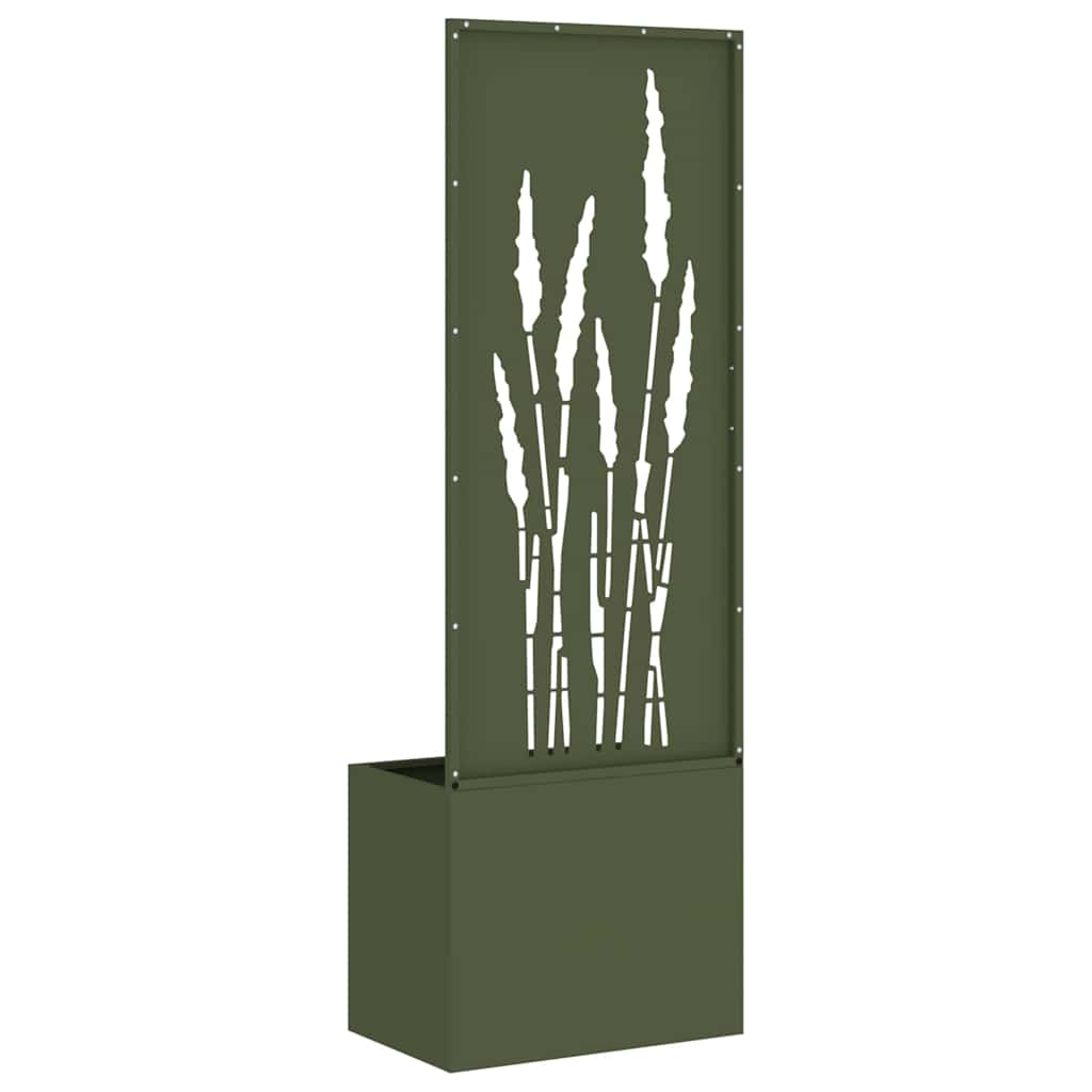 Garden Privacy Screen Olive Green 50 x 140 cm