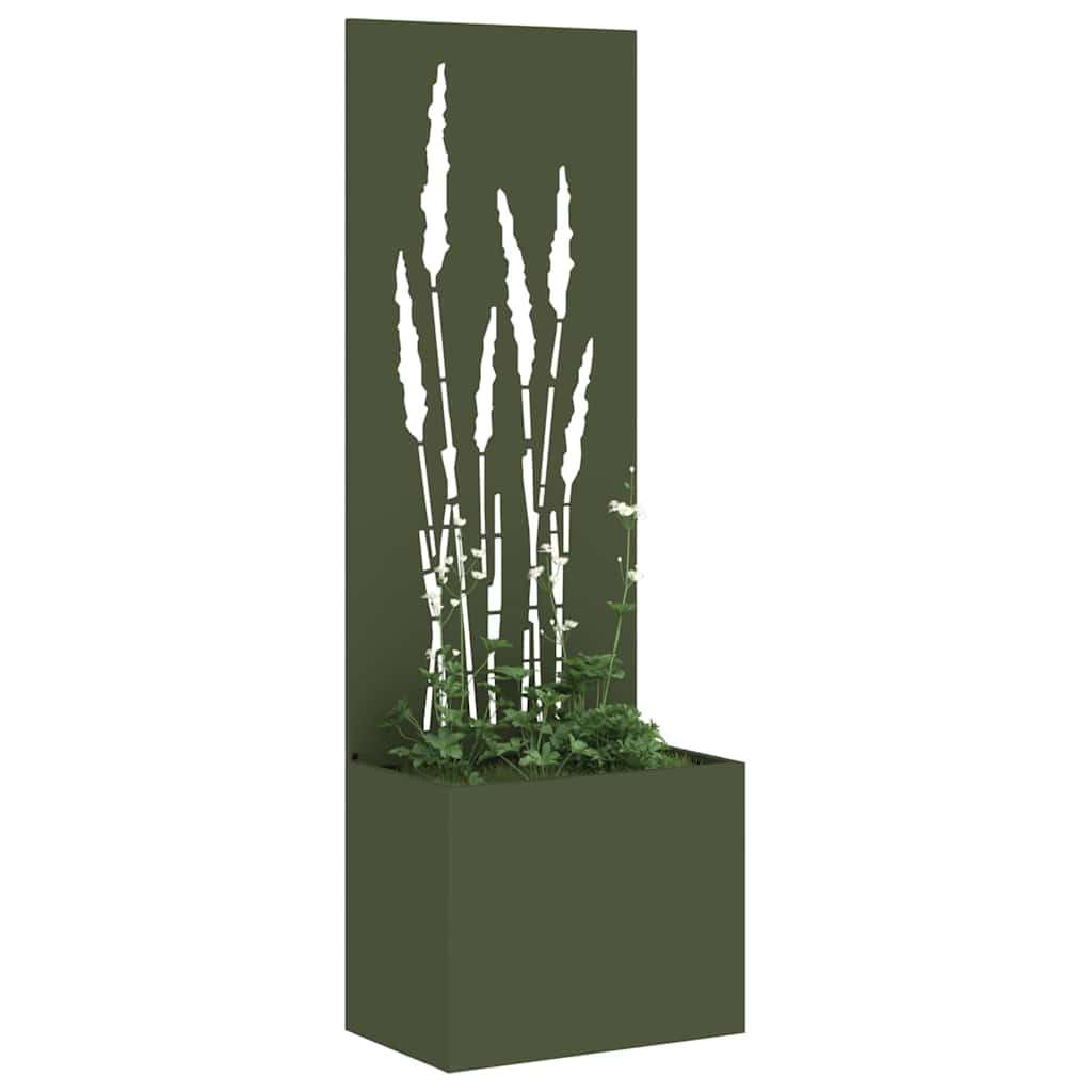 Garden Privacy Screen Olive Green 50 x 140 cm