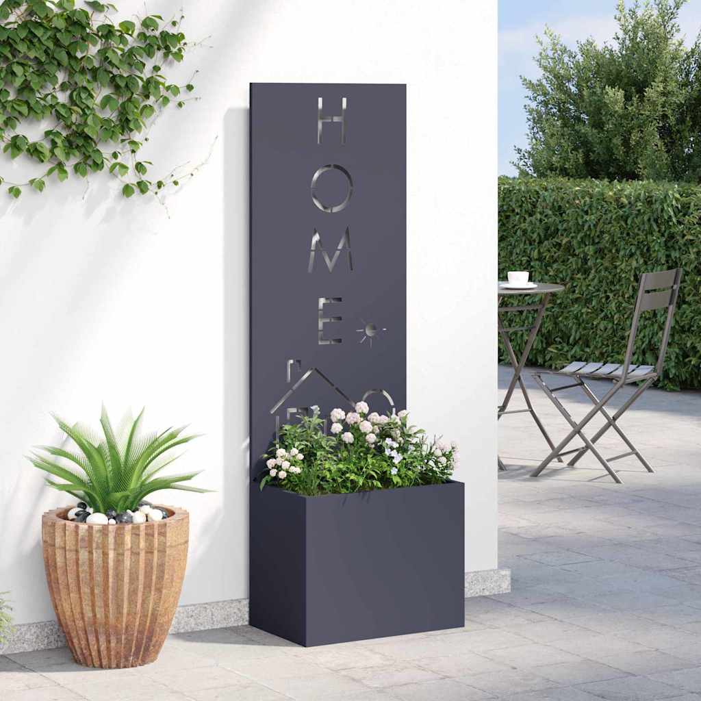 Brise-vue de jardin anthracite 50 x 140 cm