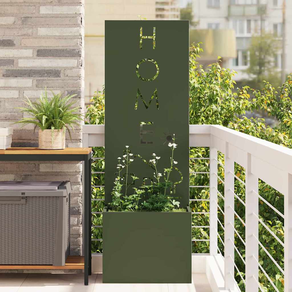 Garden Privacy Screen Olive Green 50 x 140 cm