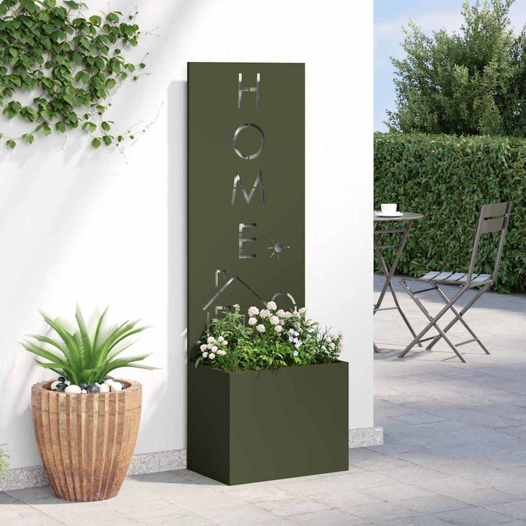 Garden Privacy Screen Olive Green 50 x 140 cm