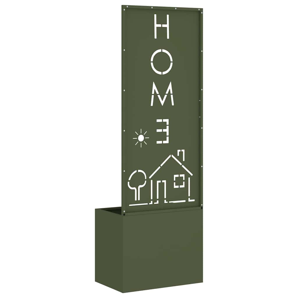 Garden Privacy Screen Olive Green 50 x 140 cm