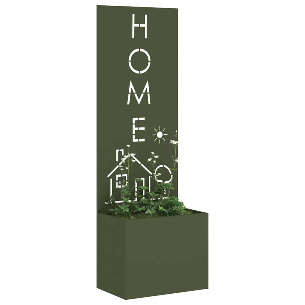 Garden Privacy Screen Olive Green 50 x 140 cm
