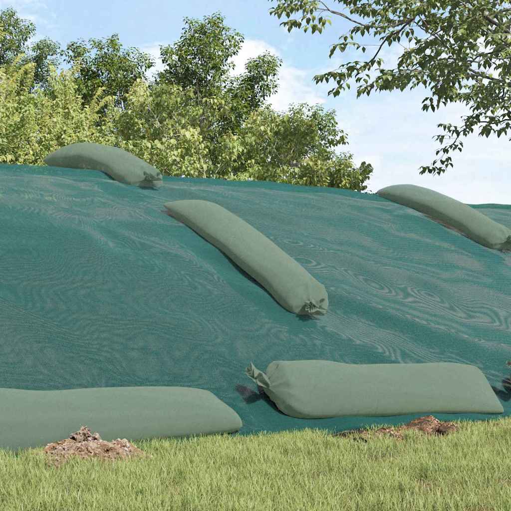Siloabdeckung Grün 8 x 5 m HDPE