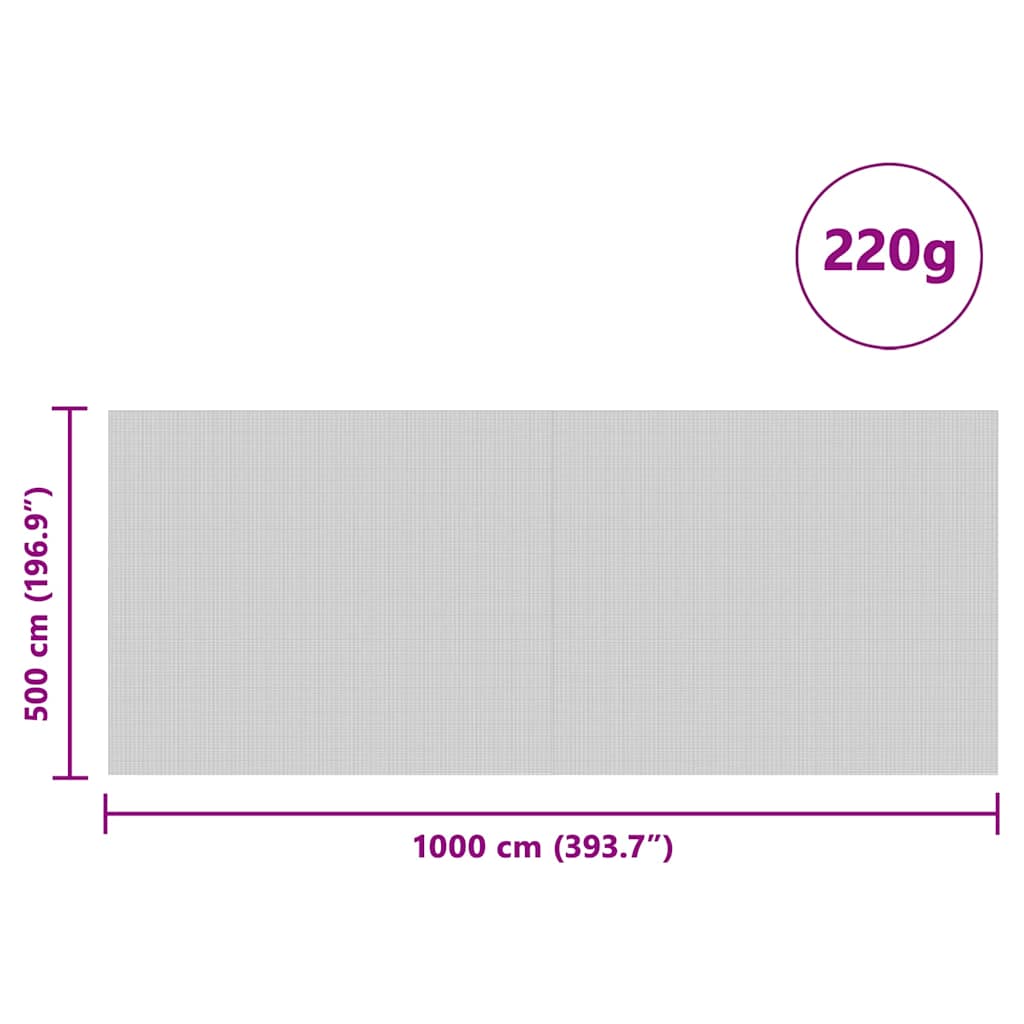Siloabdeckung Grün 10 x 5 m HDPE