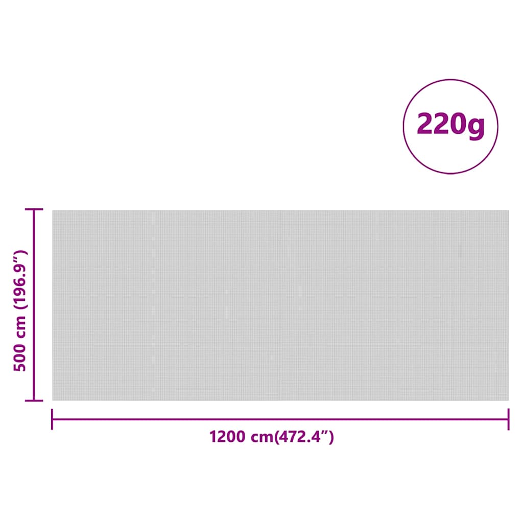 Siloabdeckung Grün 12 x 5 m HDPE