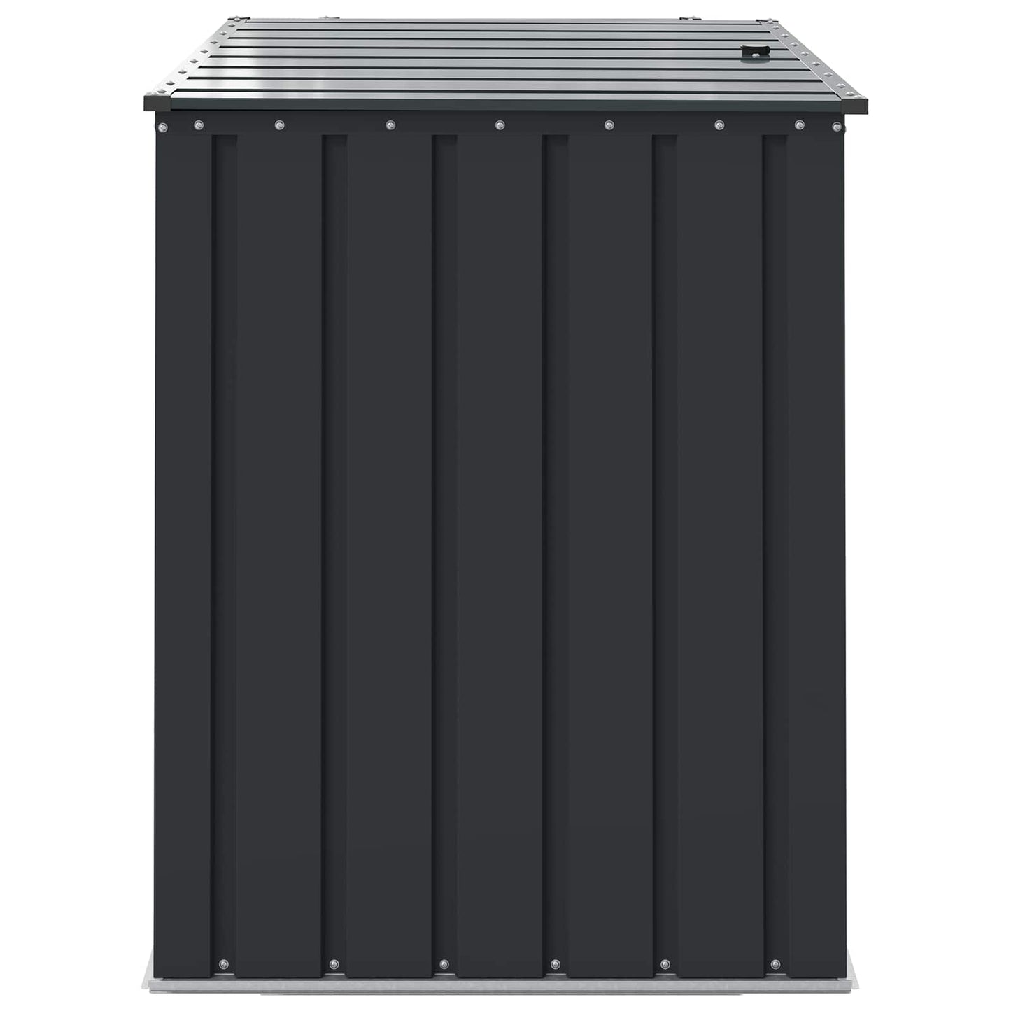 Gartenlagerbox Schwarz 101,5 x 82 x 100 cm Stahl