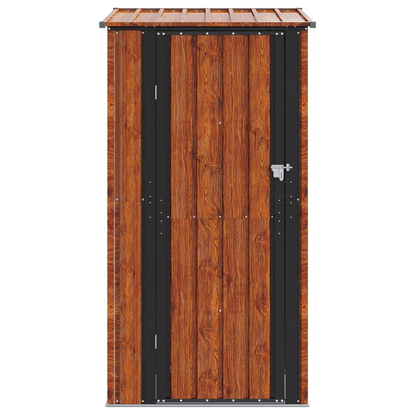 Gartenhütten Braun 103 x 74 x 200 cm Metall