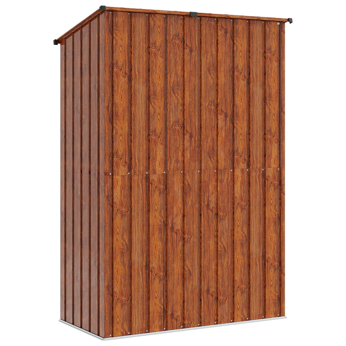 Gartenhütten Braun 140,5 x 74 x 200 cm Metall