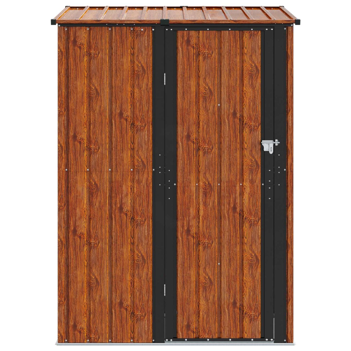 Gartenhütten Braun 140,5 x 74 x 200 cm Metall