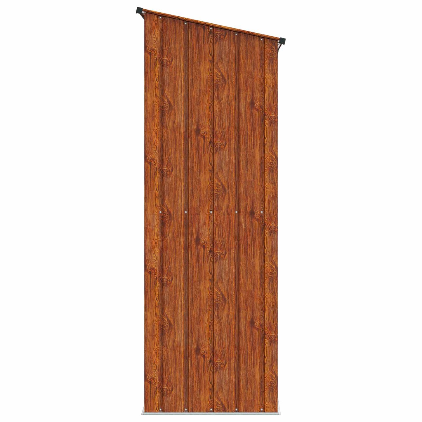 Gartenhütten Braun 140,5 x 74 x 200 cm Metall