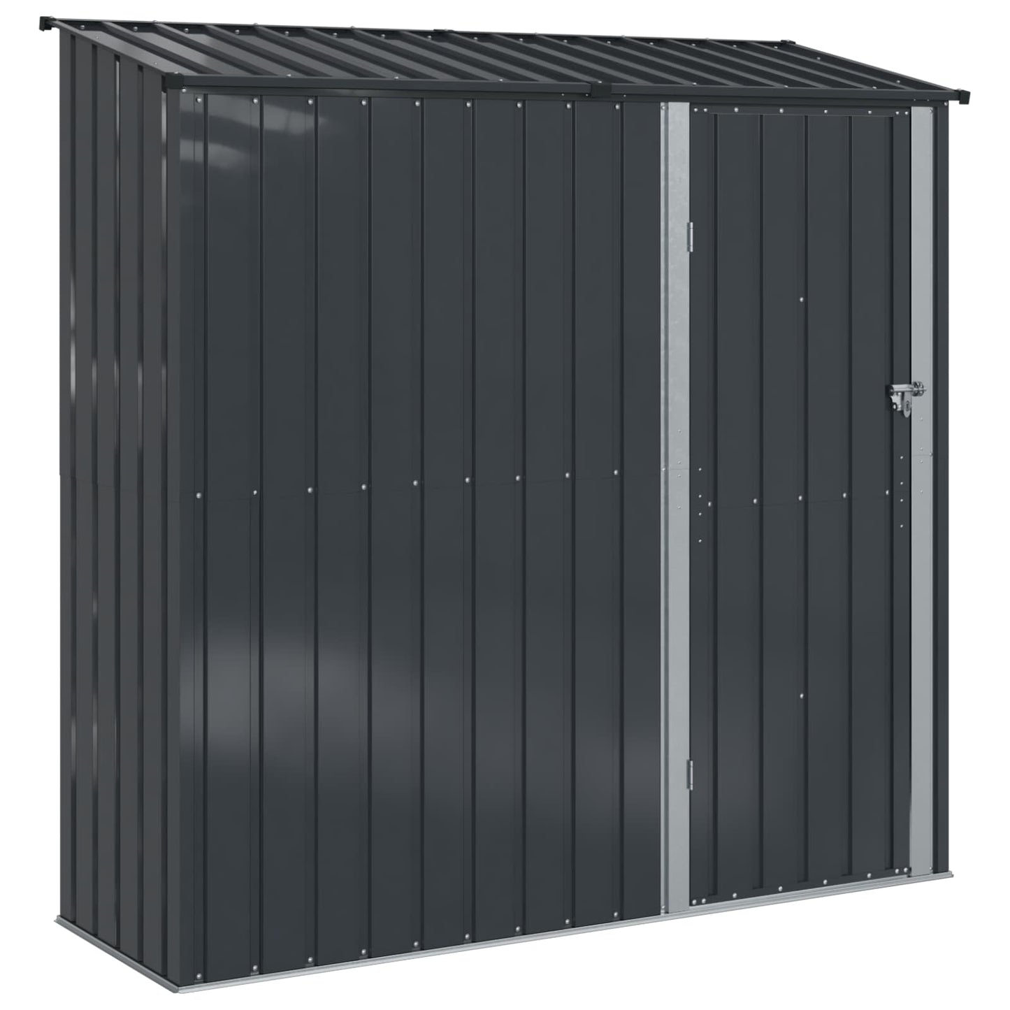 Gartenhütten Anthrazit 203,5 x 73 x 200 cm Metall