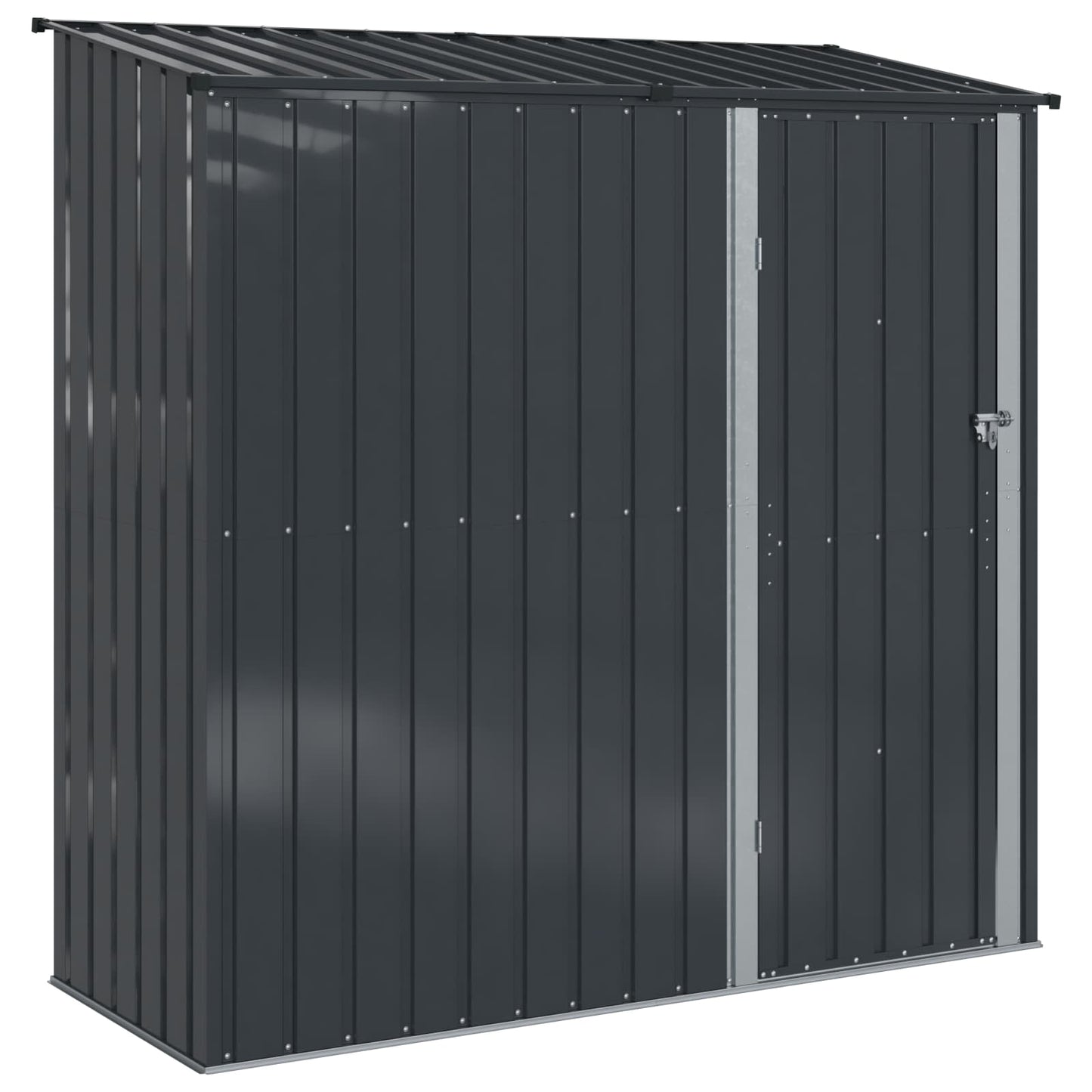 Gartenhütten Anthrazit 203 x 85,5 x 200 cm Metall