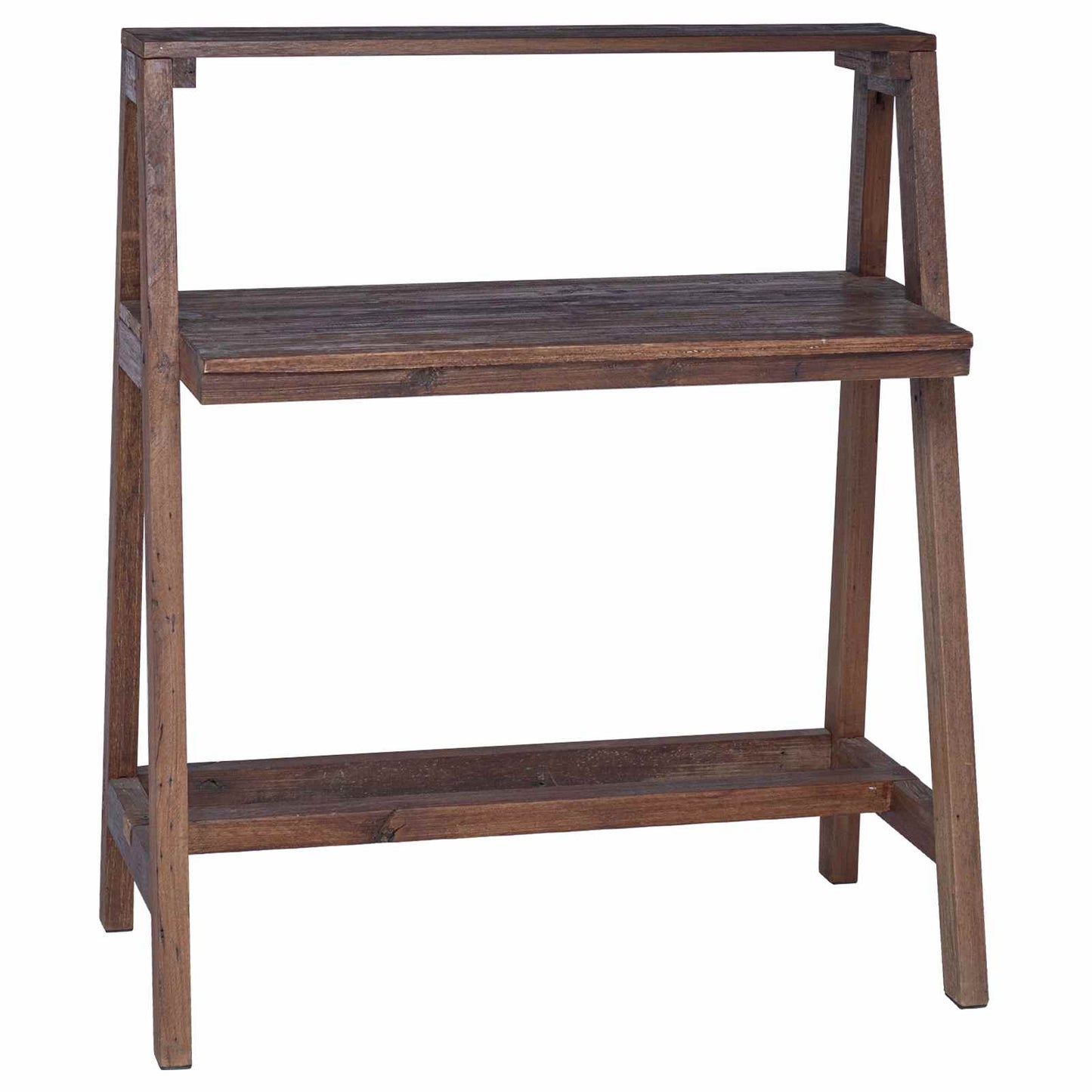 Schreibtisch Braun 90 x 50 x 103 cm Massives upgecyceltes Holz