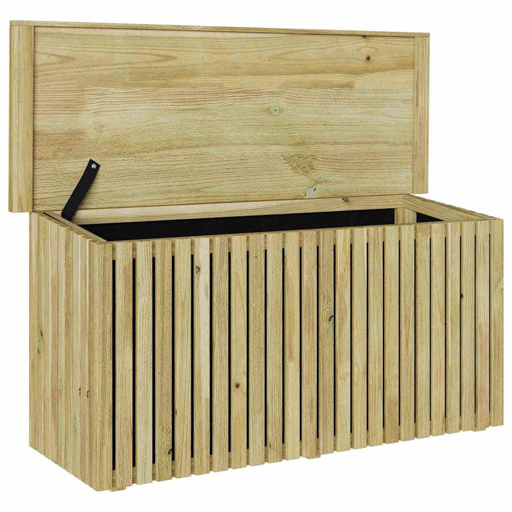 Gartenlagerbox Natur 119 x 44 x 58 cm Imprägniertes Kiefernholz
