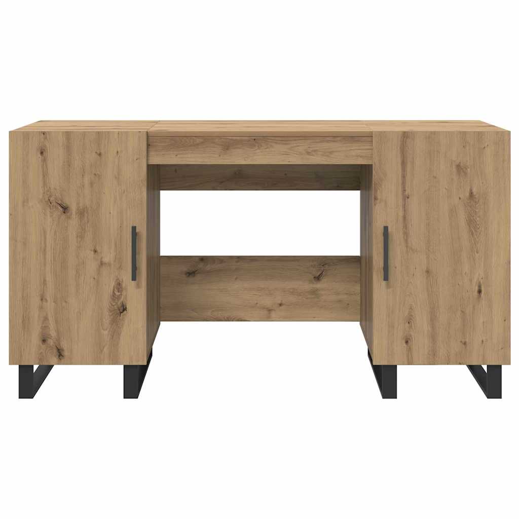 Schreibtisch Artisan-Eiche 140 x 50 x 75 cm Holzwerkstoff