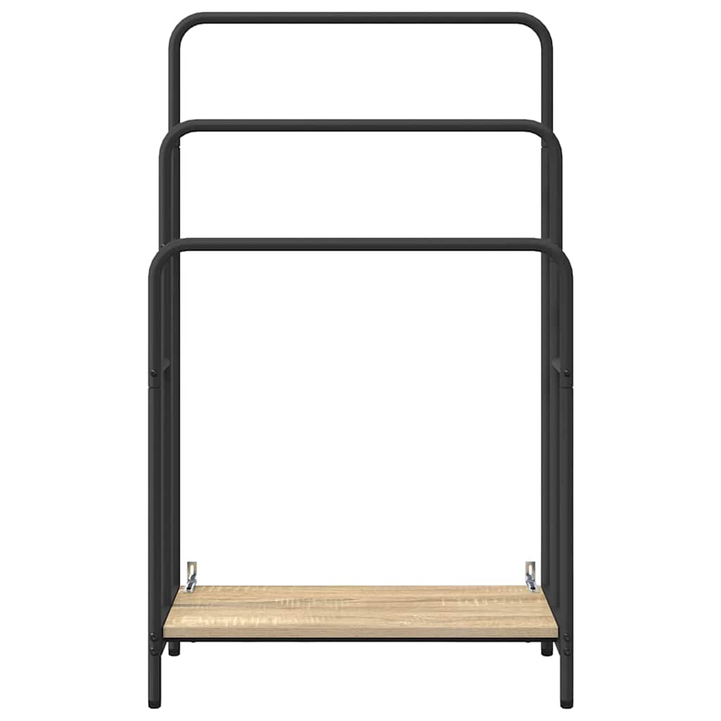 Clothes rack Sonoma Oak 60 x 30 x 100.5 cm wood-based material