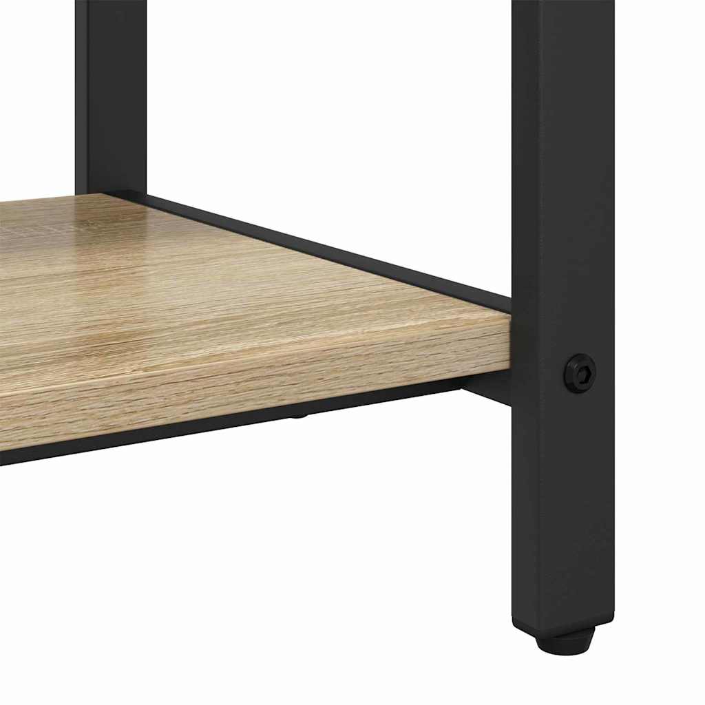 Garderobenständer Sonoma-Eiche 75 x 34 x 184 cm Holzwerkstoff