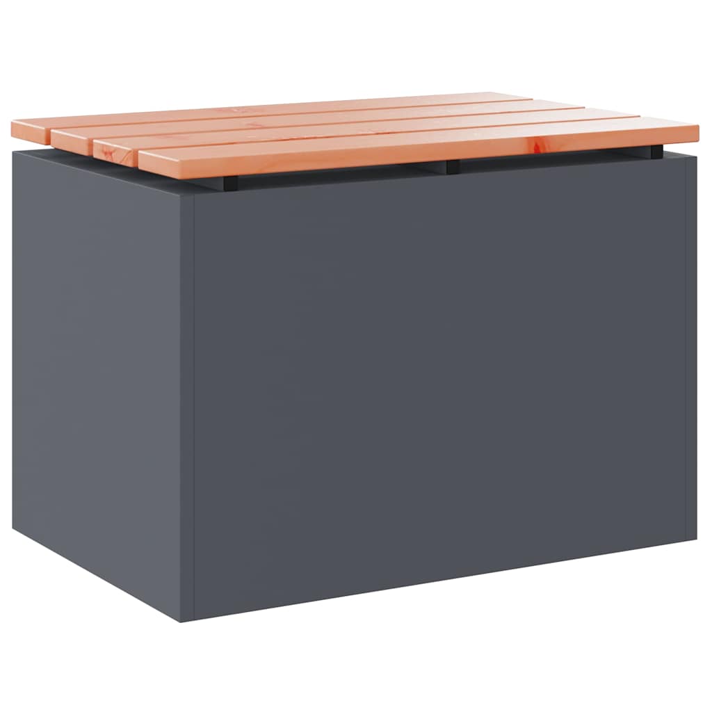 Gartenbank Anthrazit 60 x 40 x 43 cm