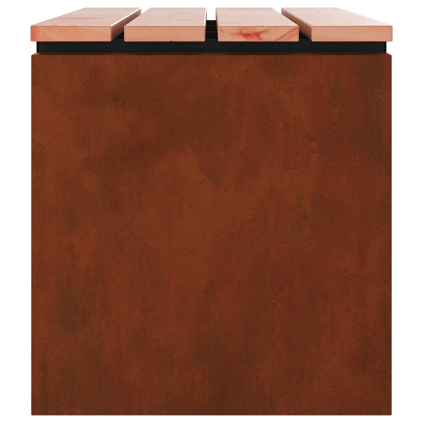 Gartenbank Wetterfeststahl 80 x 40 x 43 cm