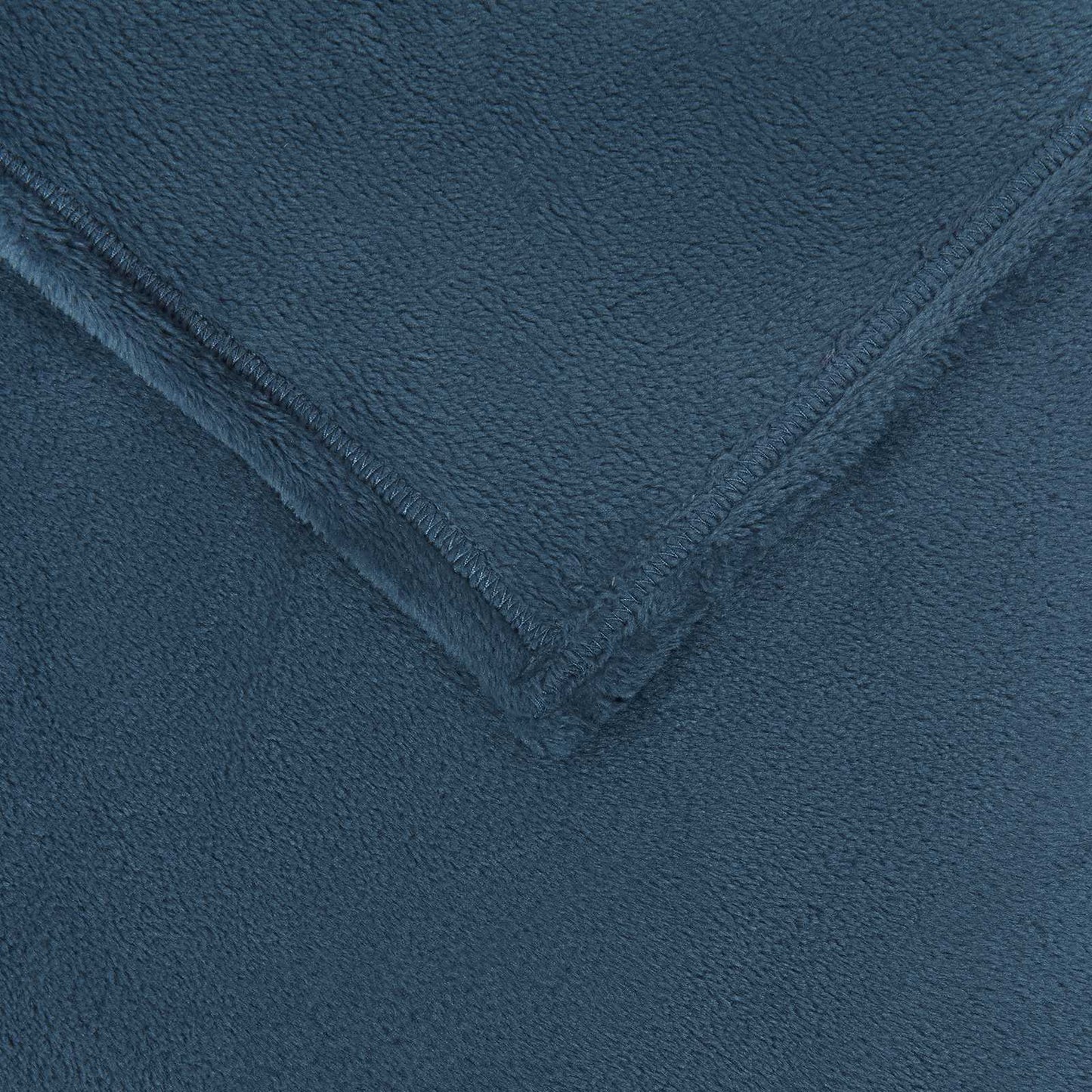 Überwurfdecke Marineblau 240 x 270 cm Fleece