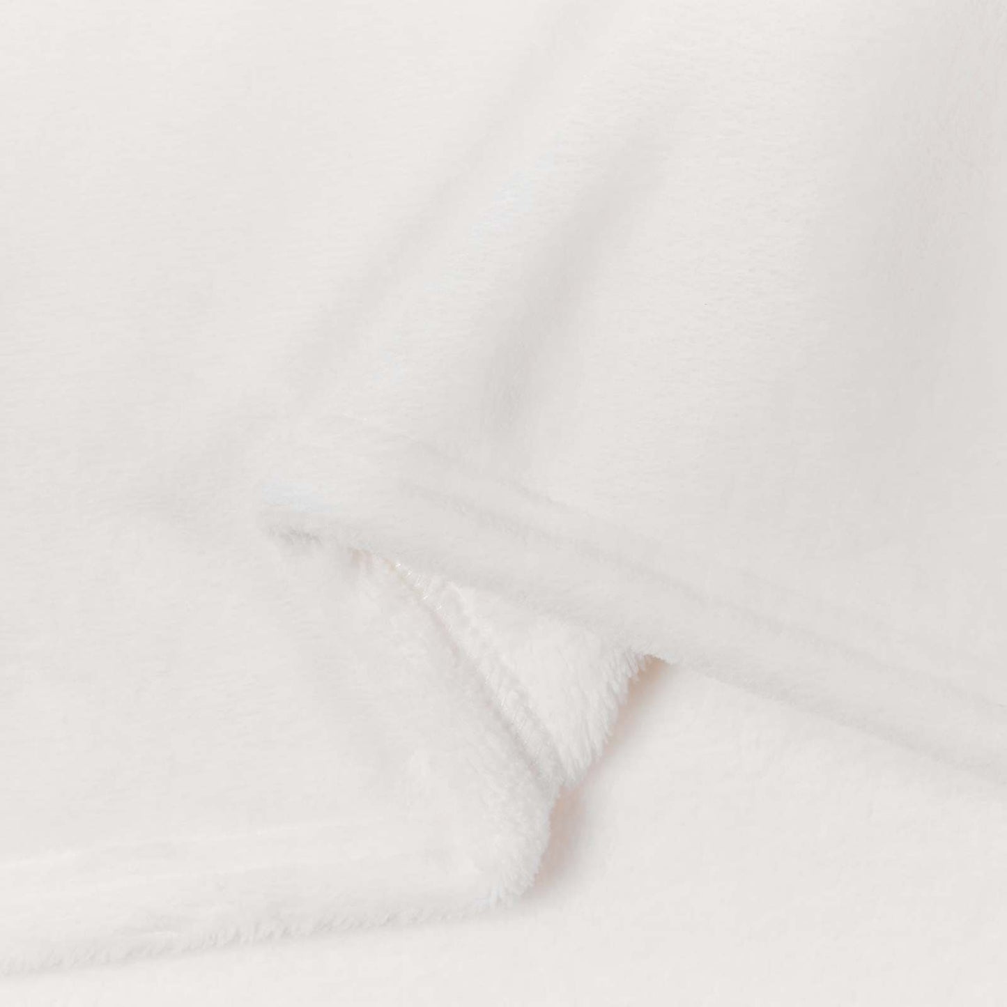Jeté de canapé polaire blanc 240 x 270 cm
