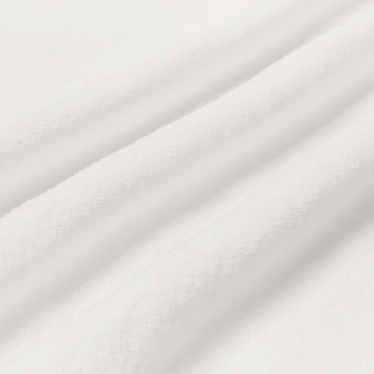 Jeté de canapé polaire blanc 240 x 270 cm