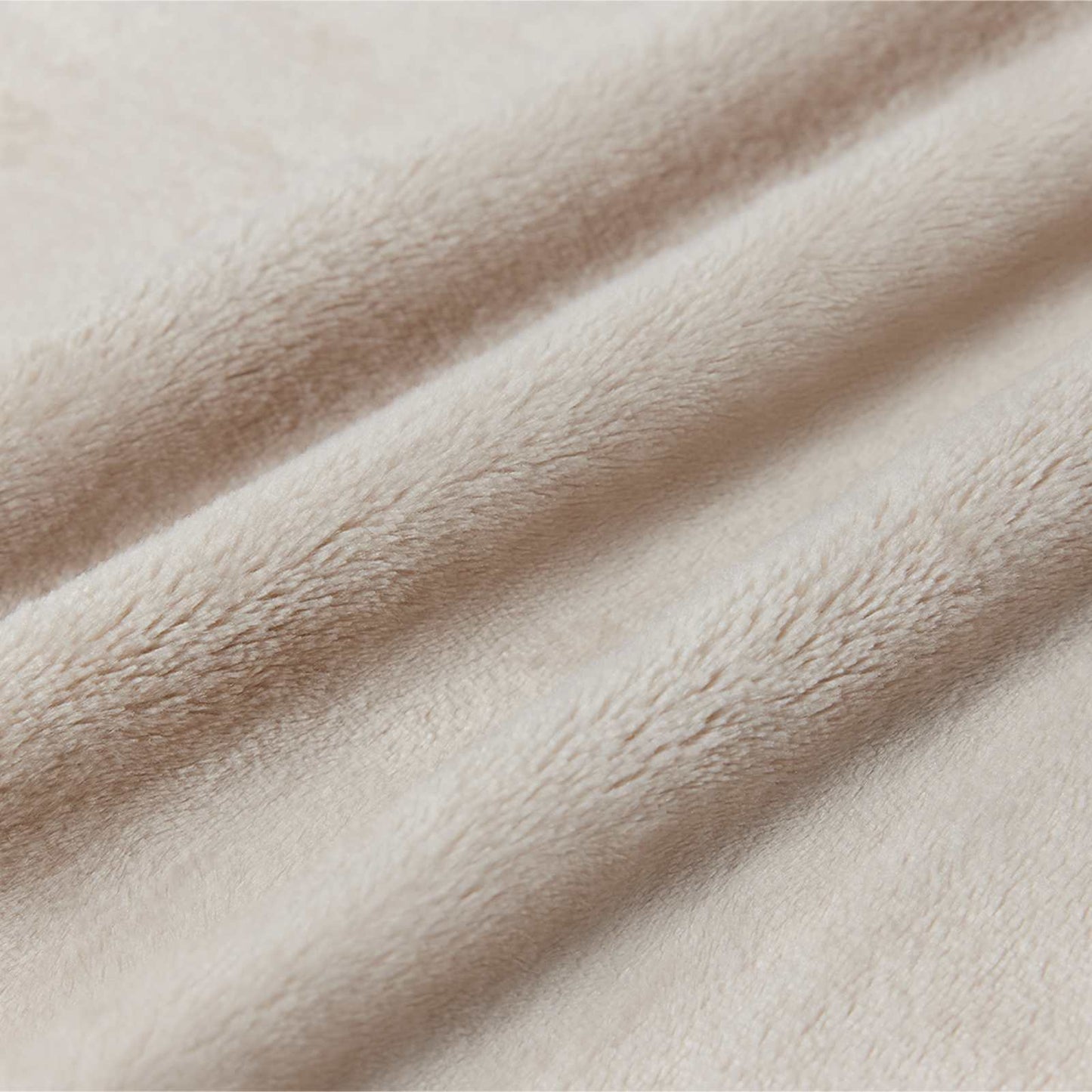 Plaids 6 pcs Beige 130 x 150 cm Polaire