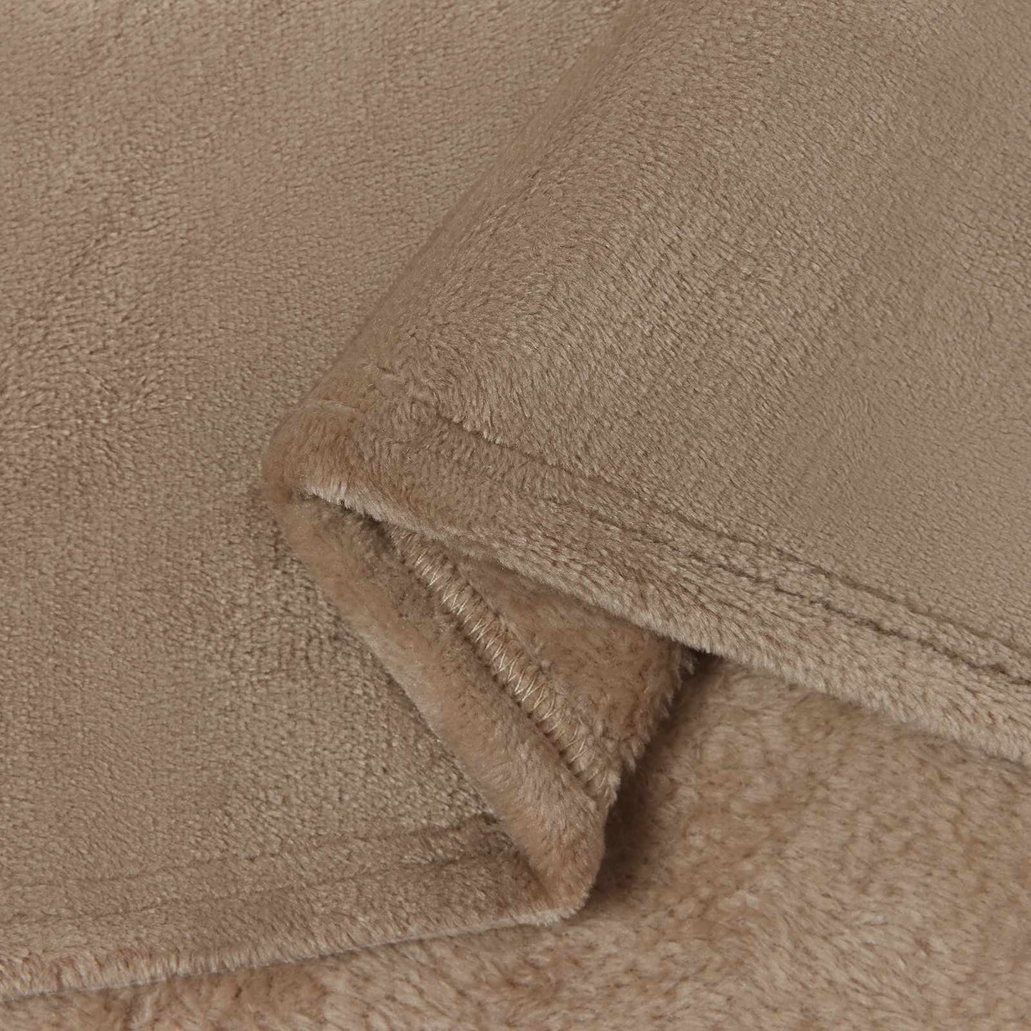 Blankets 6 pcs Camel 220 x 240 cm Fleece