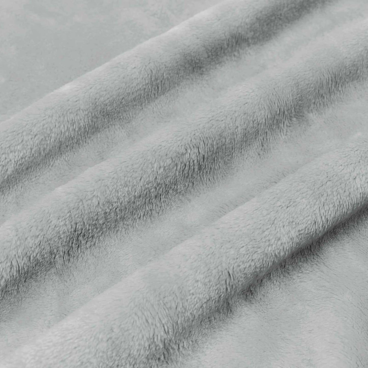 Wohndecken 6 pcs Grau 130 x 150 cm Fleece