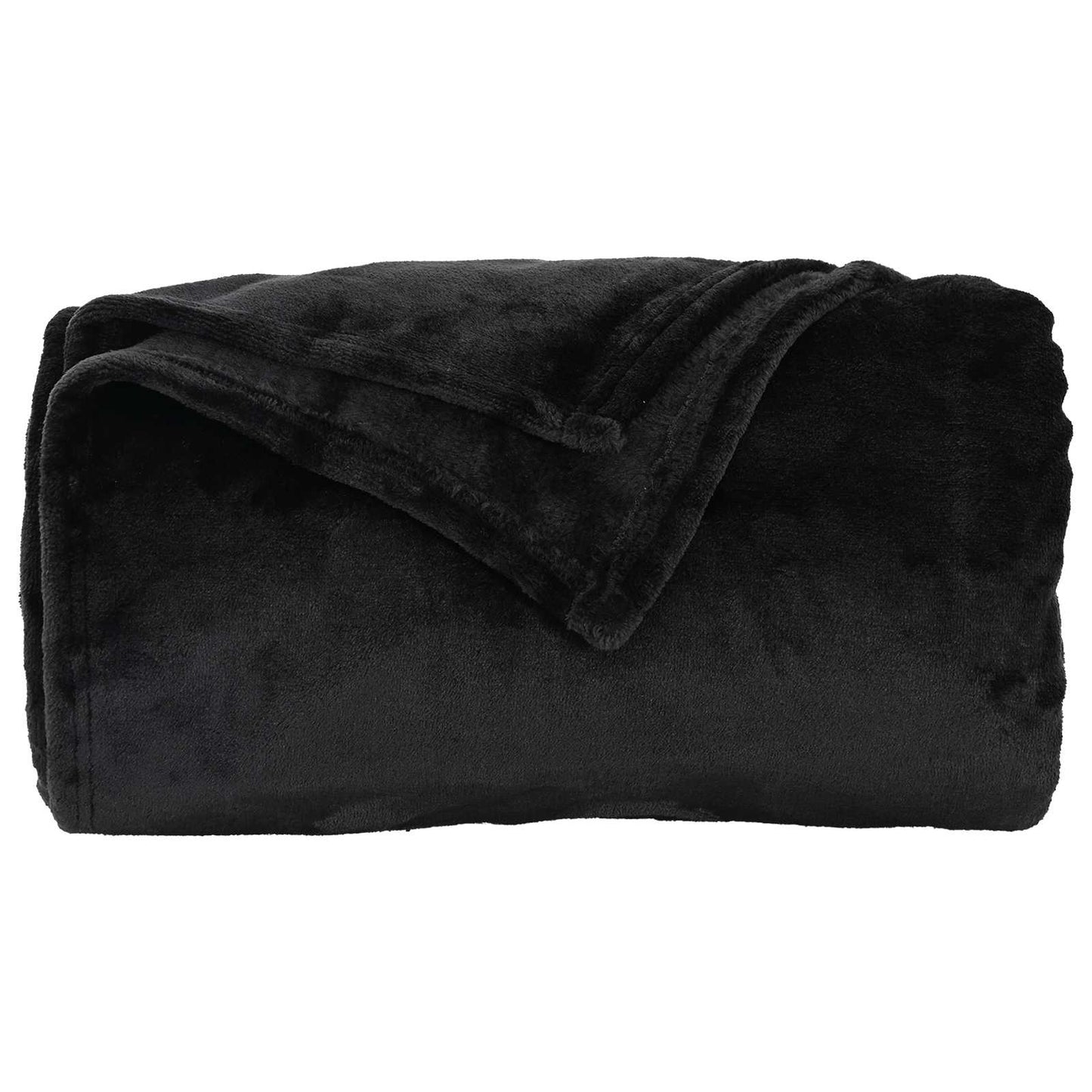 Blankets 6 pcs Black 220 x 240 cm Fleece