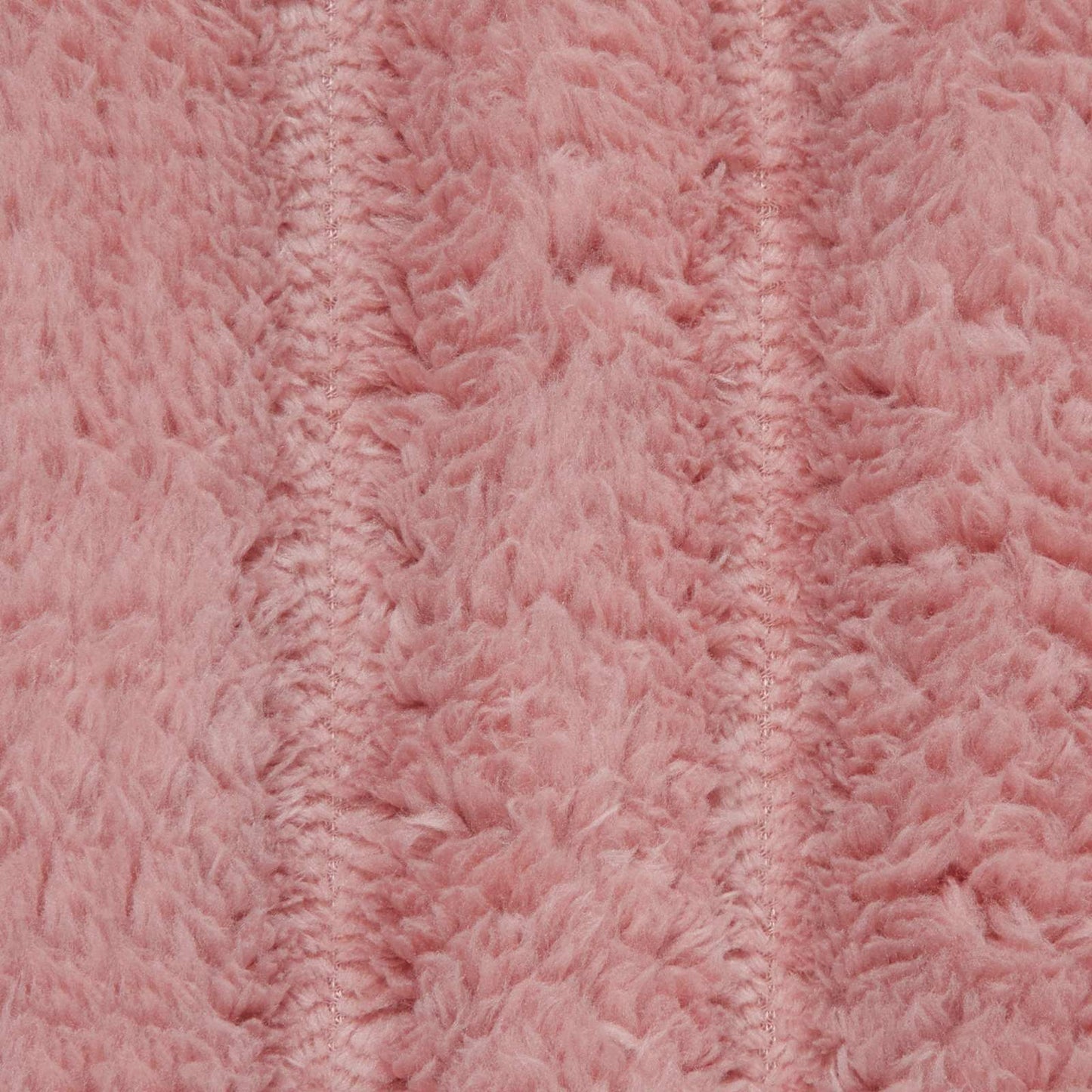 Überwurfdecke Rosa 150 x 130 cm Fleece