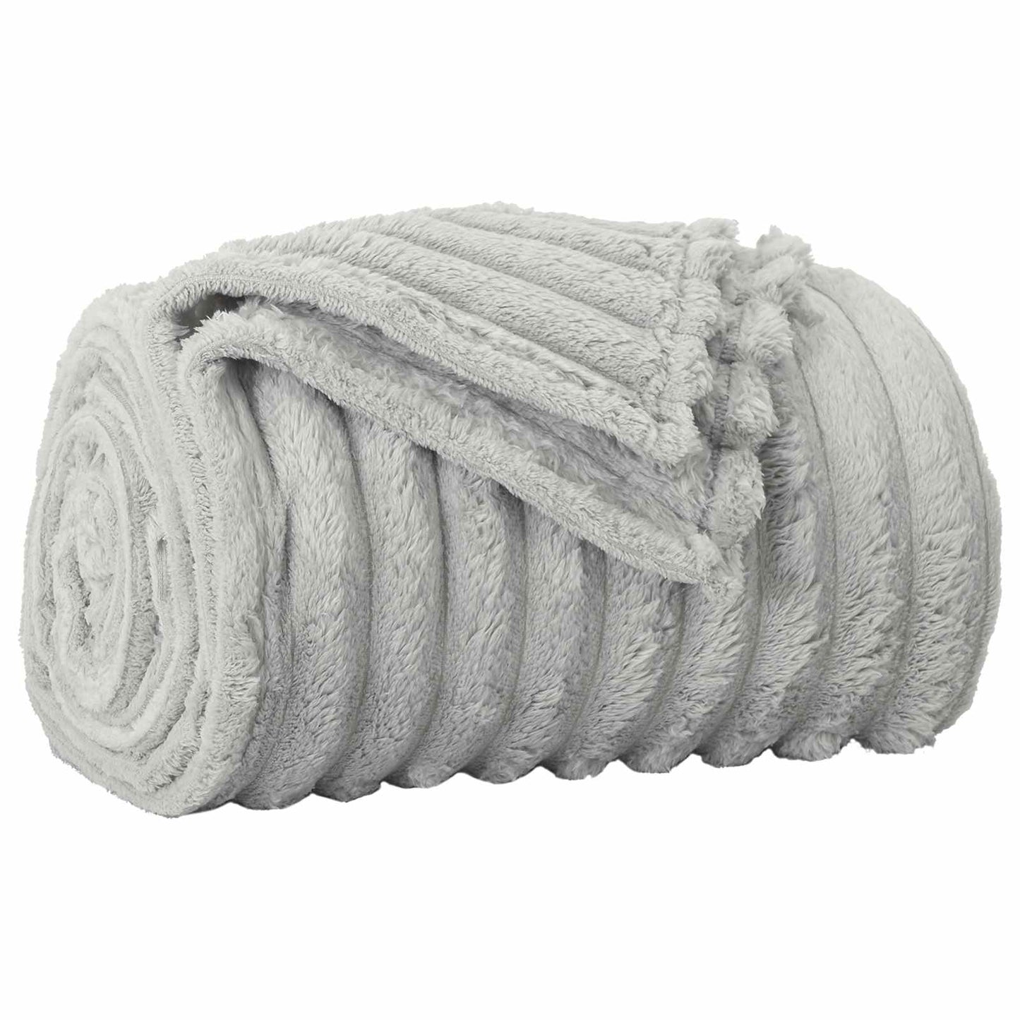 Wohndecken 6 pcs Grau 200 x 150 cm Fleece