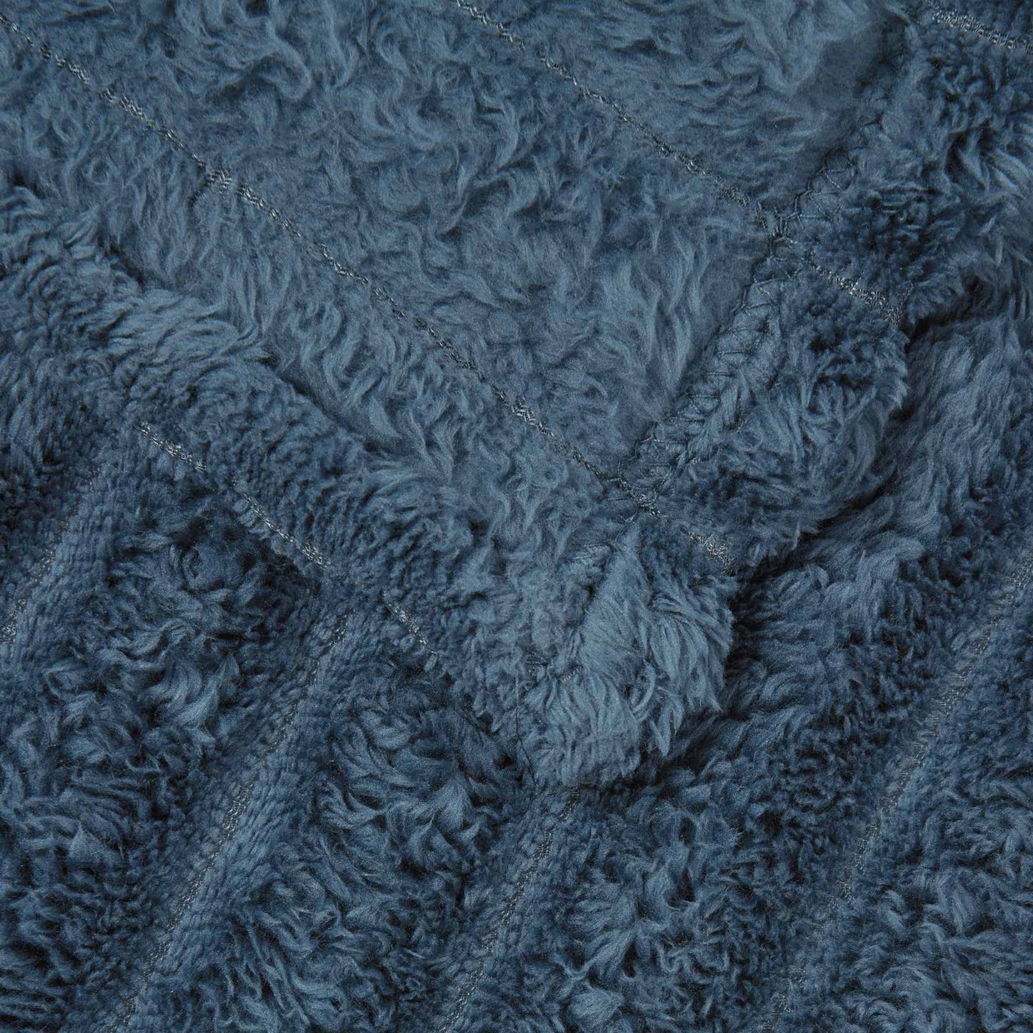 Wohndecken 6 pcs Marineblau 240 x 220 cm Fleece