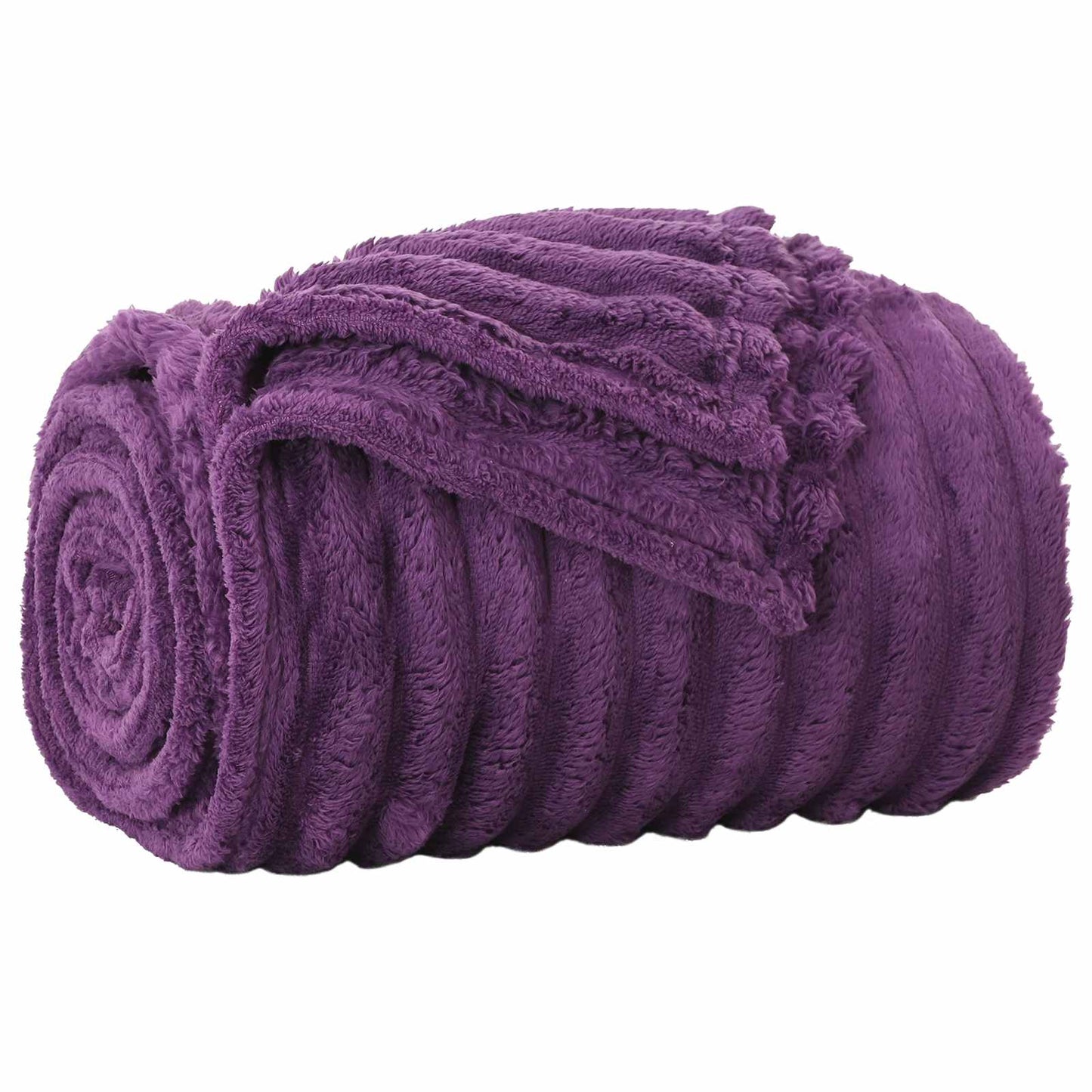 Wohndecken 6 pcs Lila 150 x 130 cm Fleece