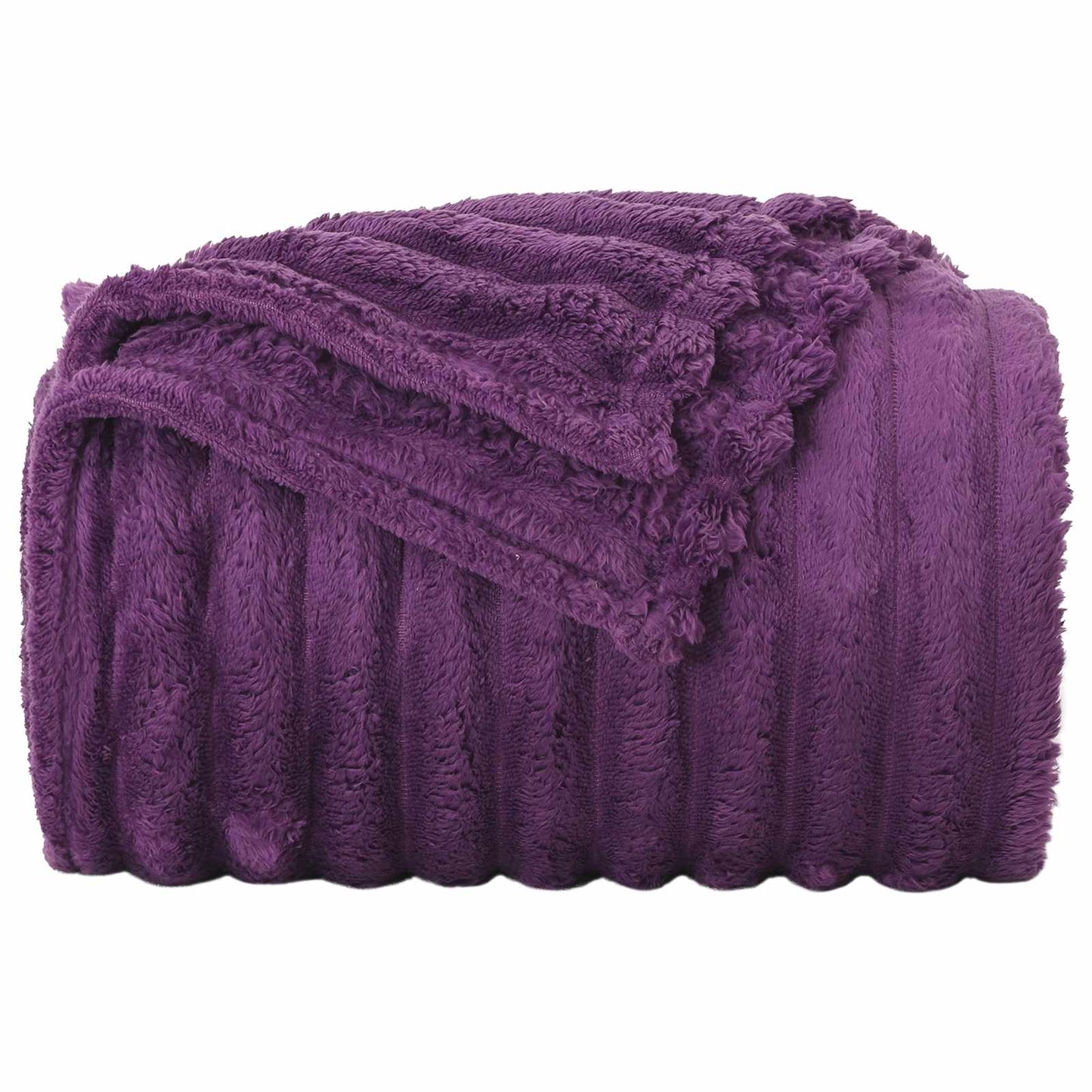 Wohndecken 6 pcs Lila 150 x 130 cm Fleece