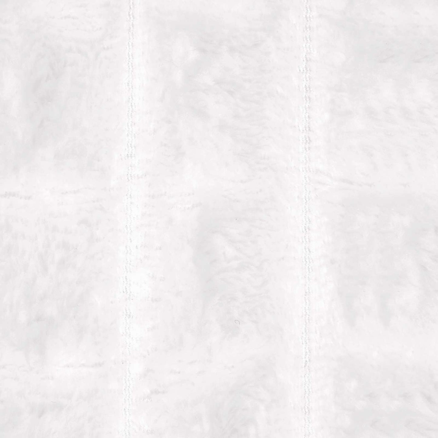 Überwurfdecke Weiß 240 x 220 cm Fleece