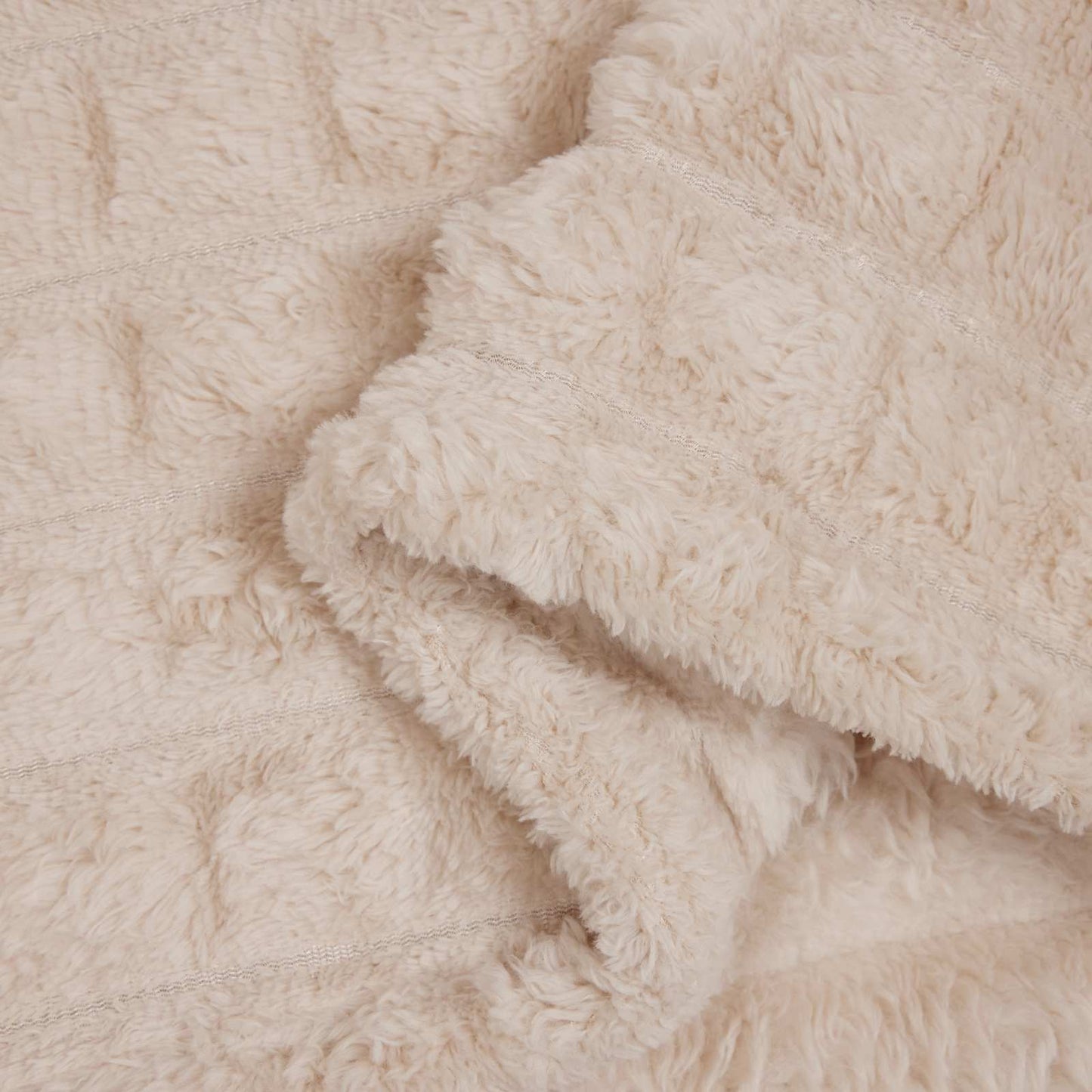 Wohndecken 6 pcs Beige 150 x 130 cm Fleece